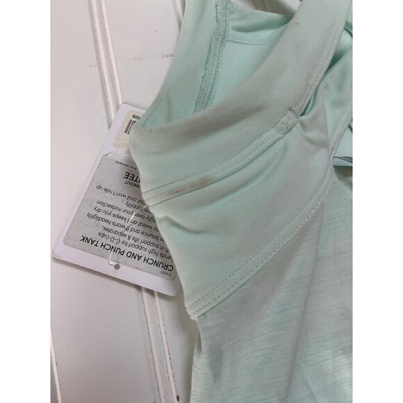 NWT Athleta Crunch & Punch Mint Green Activewear Tank Size Women XXS Girls 10/12 - Picture 4 of 11